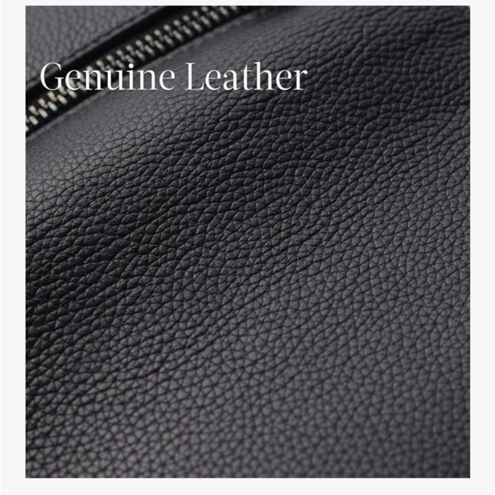 NWOT Bveyzi Ultra Slim Thin Leather RFID Blocking Credit Card Holder Bifold Blak - Picture 4 of 11